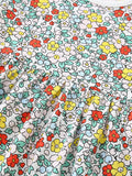 Children's Colorful Floral-Print Dress