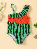 Watermelon Printing Swimsuit