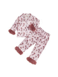 Christmas Long Sleeve Printed Pajamas
