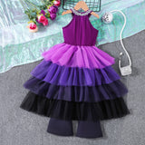 Mesh Large Skirt Jumpsuit