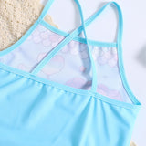 Mermaid Print Swimsuit