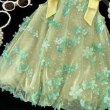 Flower Sleeveless Dress