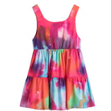 Tie-Dye Casual Dress