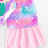 Mermaid Swimsuit Two-Piece Set