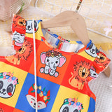 Animal Print Dress + Bag