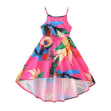 Spaghetti-Strap Floral Print Dress