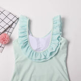 Cartoon Mermaid Princess Printed Swimsuit