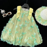 Flower Sleeveless Dress