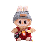 Labubu Clothes Only-Clothes Feeding Bottle Overalls Suit