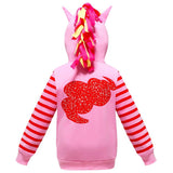 Kids' Overcoat New Children Printed Coat Foreign Trade Popular Style Girls My Little Pony: Friendship Is Magic Sweatshirt Hoodie