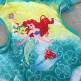 Girls' Mermaid Swimsuit + Swimming Cap