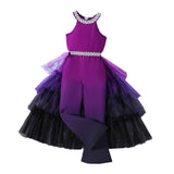 Mesh Large Skirt Jumpsuit