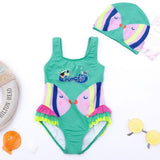 Cute Printed Swimsuit