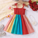 Colored Tank Top Dress
