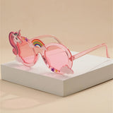 Cute Rainbow Horse Glasses
