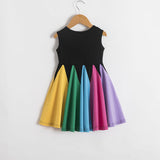 Cartoon Rainbow Casual Skirt