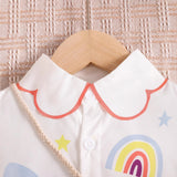 Multi-Color Optional-Butterfly Print Dress