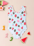 Watermelon Printing Swimsuit