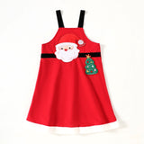 Santa Claus Embroidery Dress