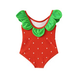 Children's Strawberry One-Piece Swimsuit