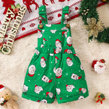 Christmas Printed Overalls