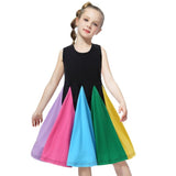 Cartoon Rainbow Casual Skirt