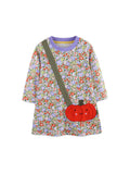 Halloween Floral Patch Children Dress