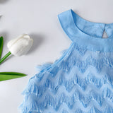 Fantasy Tassel Children Princess Dress