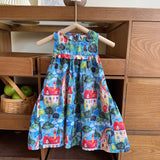 Western Style Little Girl Beach Vacation Vest Skirt + Hat