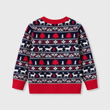 Christmas Children's Elk Cartoon Sweater