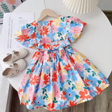 Flower Print Dress