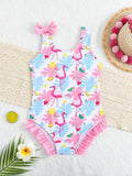 Cute Printed Swimsuit
