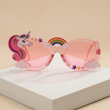 Cute Rainbow Horse Glasses