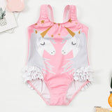 Cute Printed Swimsuit