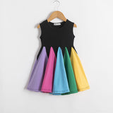 Cartoon Rainbow Casual Skirt