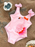 Cute Cartoon Girl Swimsuit