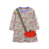 Halloween Floral Patch Children Dress