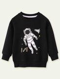 Astronaut Printed Sweatshirt