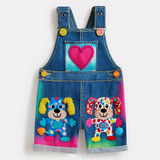 Lucky Sale-Children's Cute Cartoon Puppy Overalls