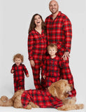 Christmas Plaid Printed Family Matching Pajamas - CCMOM