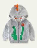 Crocodile Appliqu¡§| Hoodie