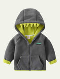 Crocodile Embroidered Hoodie - CCMOM