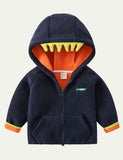 Crocodile Embroidered Hoodie - CCMOM