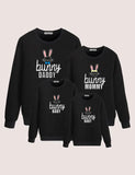 Cute Bunny Family Matching Sweatshirt