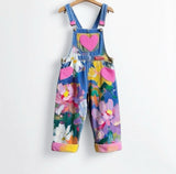 Lucky Sale-Printing and Dyeing Children's Overalls