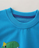 Dinosaur Appliqu¡§| Sweater - CCMOM