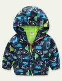 Dinosaur Printed Coat - CCMOM