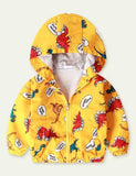 Dinosaur Printed Jacket - CCMOM