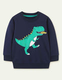 Dinosaur Printed Sweater