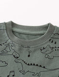 Dinosaur Printed Sweater - CCMOM
